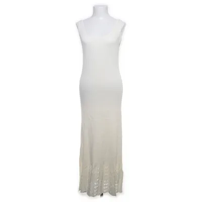 Robe (Blanc) de NA-KD Polyamide, Viscose