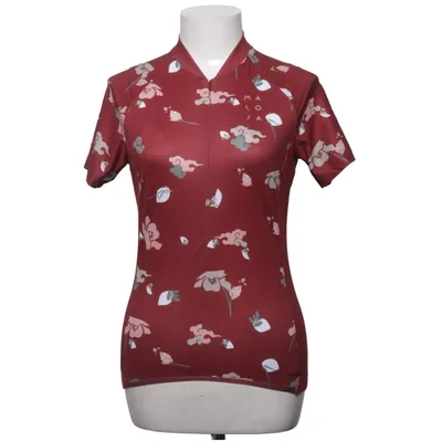 Wielershirt (Rood, Meerkleurig) van Maloja Elastaan, Polyester