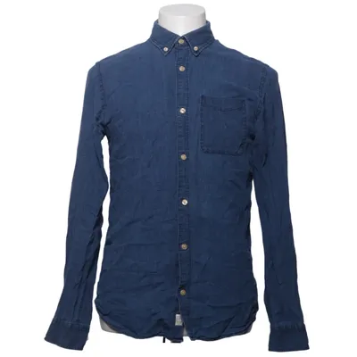 Chemise en jean (Bleu) de Jack & Jones Vintage Coton, Lin