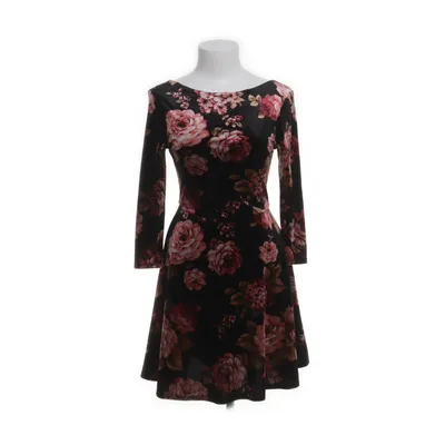 Klänning (Svart, Flerfärgad) från New Look Elastan, Polyester