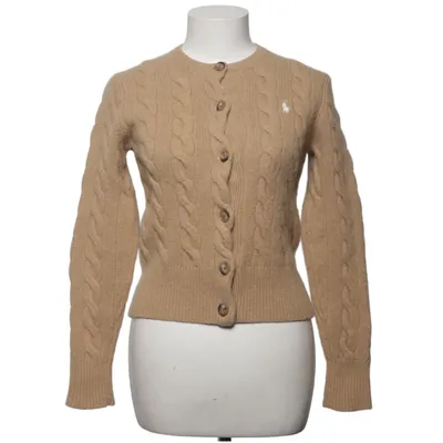 Cardigan (Beige, Brown) from Polo Ralph Lauren Cashmere, Wool