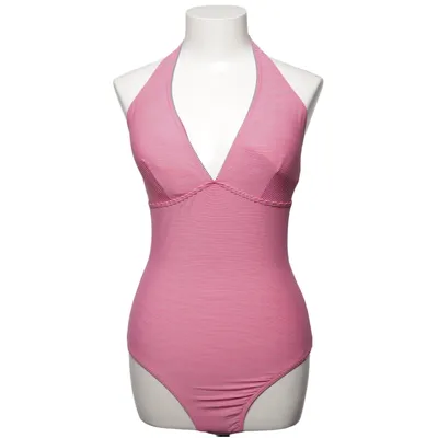 Badedragt (Pink, Hvid) fra Manguun Elastan, Polyamid, Polyester