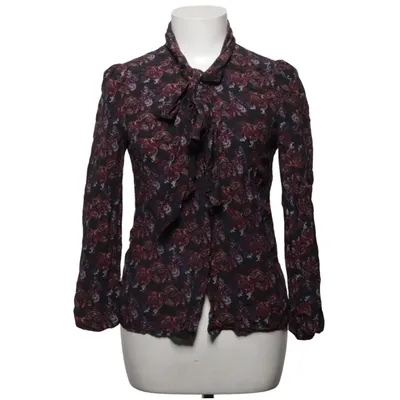 Blouse lavallière (Noir, Multicolore) de Berenice Soie