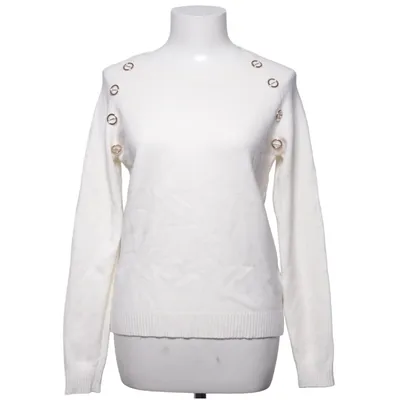 Sweater (White) from Miss You Cashmere, Cotton, Elastane, Wool