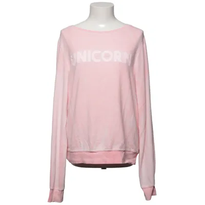 Sweatshirt (Pink) from Wildfox Elastane, Polyester, Viscose