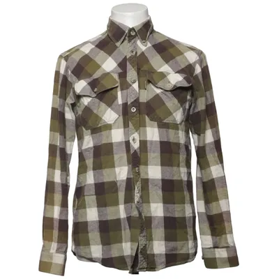 Flannel shirt (Green, Gray, White) from Pinewood Cotton