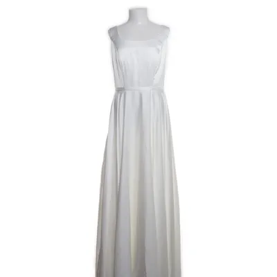 Brudklänning (Vit) från Milano Polyester, Ull