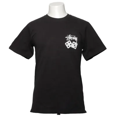 T-shirt (Sort) fra Stüssy Bomuld