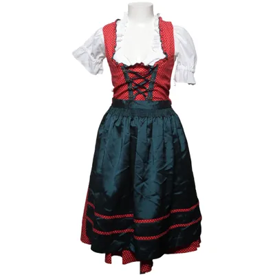 Dirndl (Rood, Wit, Groen) van Nockstein Trachten