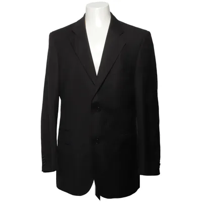 Blazer (Zwart) van Lanificio F.lli Cerruti Viscose, Wol
