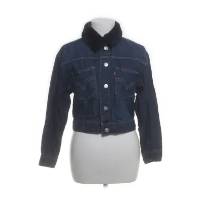 Jeansjacka (Blå) från Levi Strauss & Co Bomull, Polyester, Pälsimitation
