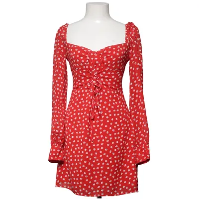 Kjole (Rød, Hvid) fra Adoore Polyester