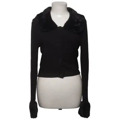 Strickjacke (Schwarz) von Shein Elasthan, Viskose