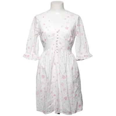 Dress (White, Pink) from Love Lolita Cotton