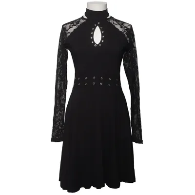 Dress (Black) from Gothicana by EMP Cotton, Elastane, Polyamide