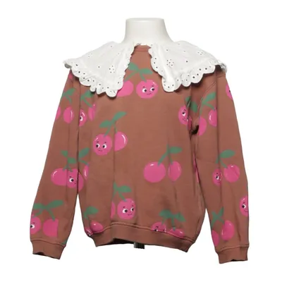 Sweatshirt (Brun, Pink, Hvid) fra Minimarket Bomuld, Polyester