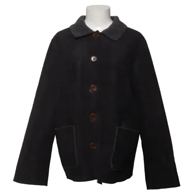 Shearling jas (Zwart) van Boden Acryl, Polyester