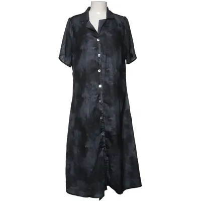 Shirt dress (Gray, Black) from Disturbia Cotton, Elastane