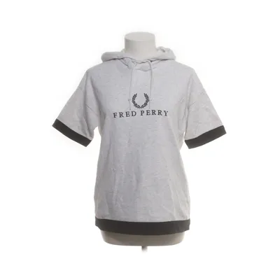 Kortärmad huvtröja (Beige) från Fred Perry Bomull