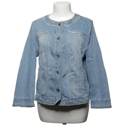 Spijkerjas (Blauw) van Gerry Weber Katoen, Elastaan, Lyocell