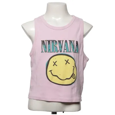 Crop top (Pink) from Zara Cotton