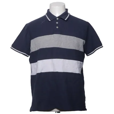 Poloshirt (Blauw, Grijs) van Harvey Miller Katoen