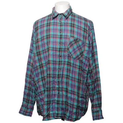 Flanellen overhemd (Blauw, Lila, Meerkleurig) van West Point