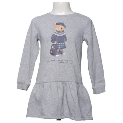 Robe (Gris) de Polo Ralph Lauren Coton, Polyester