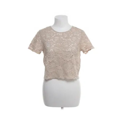 Crop top (Beige) van Hallhuber Katoen, Polyamide, Viscose