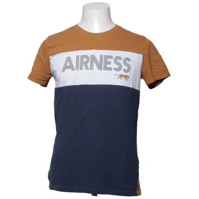 T-shirt (Brown, White, Blue, Multicolored) from Airness