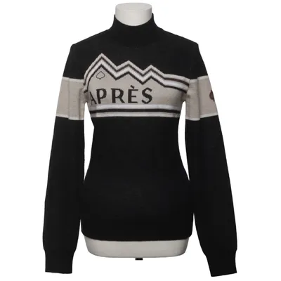 Pul à col roulé (Noir, Beige) de Aspen Acrylique, Laine de mouton