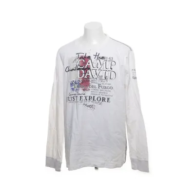 Långärmad t-shirt (Vit, Flerfärgad) från Camp David