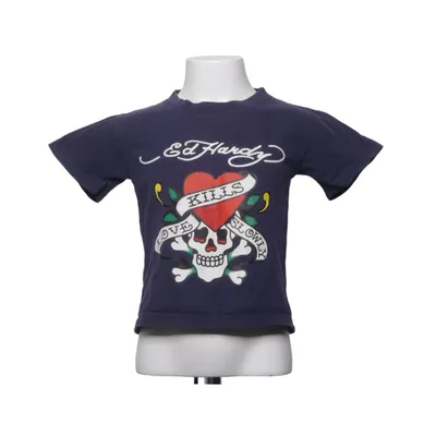 T-shirt (Bleu, Multicolore) de Ed Hardy Coton
