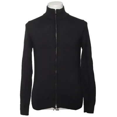 Cardigan (Sort) fra Bläck Merinould