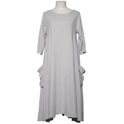 Dress (Gray) from Little People Cotton, Elastane, Polyester