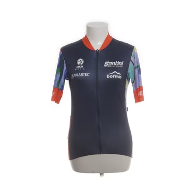 Bicycle shirt (Blue, Multicolored) from Santini Polyester
