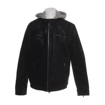 Leren jack (Zwart) van Angelo Litrico for C&A Leer, Suède