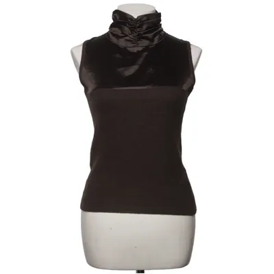 Pull sans manches (Marron) de Solar Angora, Cachemire, Nylon, Viscose, Laine