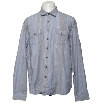 Shirt (Blauw, Wit, Grijs) van Via Cortesa Katoen