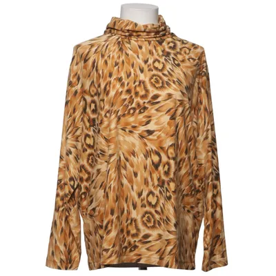 Turtleneck (Gul, Brun) fra Aliuja Elastan, Polyester