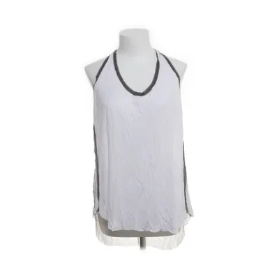 Halter neck top (White) from Fraiche Polyester