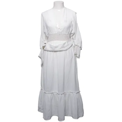 Klänning (Vit) från Moon River Polyester, Viskos
