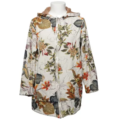 Huvtröja (Vit, Flerfärgad) från Misslook Bomull, Polyester