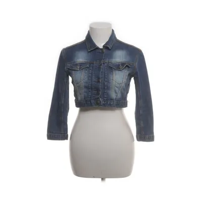 Denim jacket (Blue) from Milla Cotton, Elastane