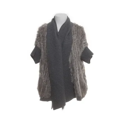 Cardigan (Gray, Blue) from Haute Hippie Rabbit fur, Wool