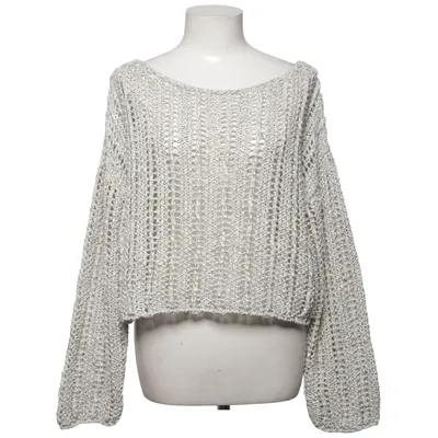 Sweater (Gray, White) from Pull & Bear