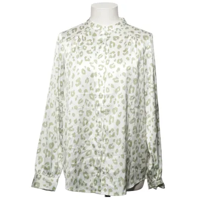 Blouse (White, Green) from VA Milano
