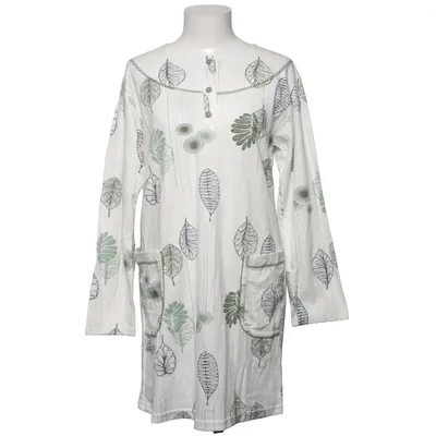 Tunic (White, Green) from Flamingo Cotton