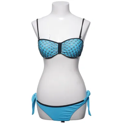 Bikini (Blue, Black) from Sexkiss Elastane, Polyamide