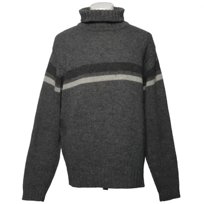 Turtleneck (Gray, White) from L.O.G.G by H&M Wool